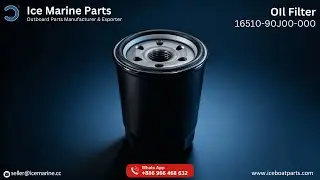 🛢️ ICE Marine Oil Filter for Suzuki Outboard 70&ndash;115 HP | OEM 16510-90J00-000 / 16510-61A20-MHL