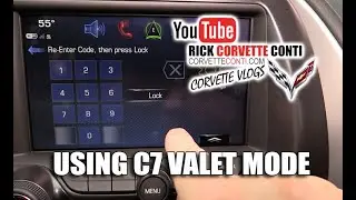 КАК ИСПОЛЬЗОВАТЬ РЕЖИМ VALET В АВТОМОБИЛЯХ CORVET C7 2015&ndash;2019 ГОДОВ