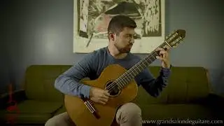 Christ Habib plays Prelude N-1 by Jacques H&eacute;tu on Constantin Dumitriu Classical Guitar