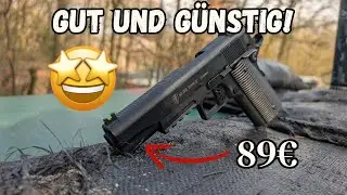 Wie performt eine der günstigsten Airsoft GBB`s out of the box | Elite Force BlaMer Schusstest