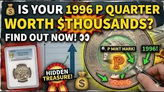 Is Your 1996 P Washington Quarter Actually Worth A LOT Of Money?