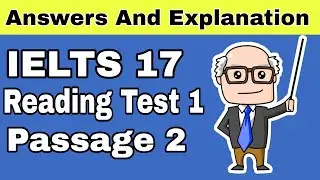 IELTS 17 Reading  test 1, passage 2 || STADIUMS  PAST, PRESENT AND FUTURE PASSAGE ANSEWERS