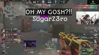 TenZ React to SugarZ3ro ACE | Team Liquid vs Zeta Division | VCT Master Reykjavik 2022