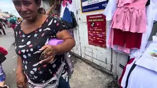 El mercado de Apopa en El Salvador