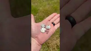 Fishing with lures made from coins #fishinglife #fishingvideos #fishinglures #coins #fishingtrip
