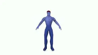 Body Mechanics: Jumping Jacks Workout | 3D Animation with Music