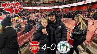 Arsenal 4-0 Wigan | Troopz Match Reaction | WE DID WHAT WE WAS SUPPOSED TO DO!!