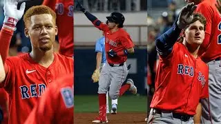 Kristian Campbell, Marcelo Mayer, & Roman Anthony ALL all hit Home Runs in the Spring Breakout Game!