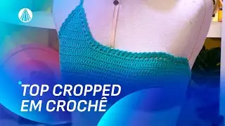 Top Cropped em Crochê para Aproveitar suas Férias de Verão | Faça Você Mesmo