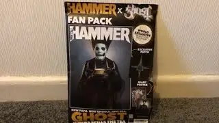 Opening Metal Hammer Magazine Ghost Fan Pack 14.03.22