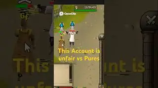 This 50 Defence Build is Insane #oldschoolrunescape #gaming #osrs #osrspvp #pking