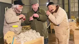 Slow Tour Padano: Patrizio Roversi e Chef Hiro incontrano Nigel Thompson fondatore di Wool Company