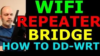WIFI Client Bridge and Repeater Bridge Netgear WNR2000V3 Router