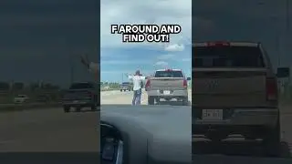 When you thought you were an Alpha #dashcam #roadrage #funny