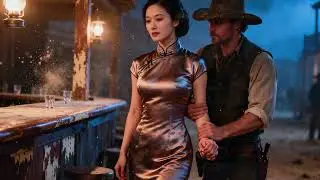 “You’re Coming With Me” | A Lone Rancher Found a Chinese Woman at the Saloon… and Took Her Home