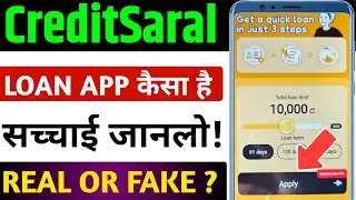 credit saral loan app review | creditsaral loan app review | creditsaral loan app real or fake