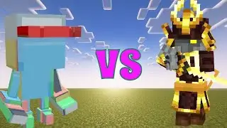 Auron The Silent Wind VS Defender (Minecraft Mob Battle)