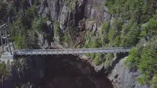 Suspension Bridge at La Manche (June 2020)