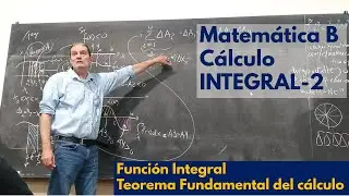 Función Integral y Teorema FUNDAMENTAL del Cálculo Integral