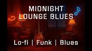 🎷 The Magic of 3AM Lo-fi Funk Blues Sessions 🕰️ Midnight Lounge Blues