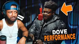 BossMan Dlow - Dove || The Red Mic District Performance | REACTION