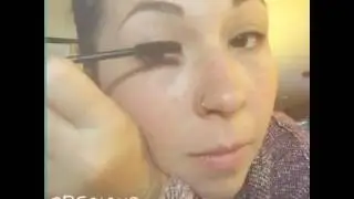 Ma&euml;lle above and beyond mascara demo