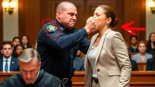 Cop Slapped The Wrong Woman in Court &mdash; But Within Seconds, She Knocked Him Out Cold