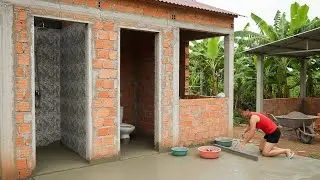 Talented Girl SHOCKS Everyone as She REVIVES a 100-Year-Old Wooden House with a Modern Bathroom