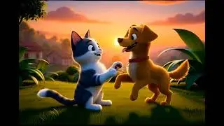 Dog and cat friends #friend #like #subscribe #dog #cat