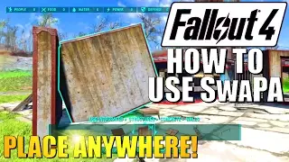 Fallout 4 - SwaPA Mod Tutorial - How To Use Place Anywhere Mod for PS4