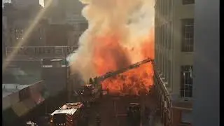 LAFD Chief Discusses Major Emergency Fire in Downtown LA  that Injured 12 Firefighters