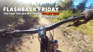 Flashback Friday: Trying the Mullet Setup on the Ibis Mojo HD5 This Past Summer.