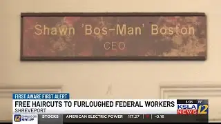 Shreveport barbershop providing free haircuts to federal workers impacted by government shutdown