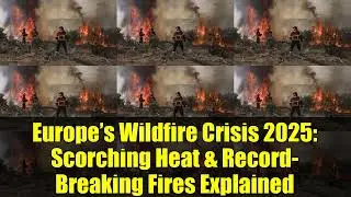 Europe&rsquo;s Wildfire Crisis 2025: Scorching Heat & Record-Breaking Fires Explained