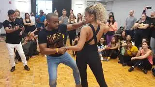 Carlos and Fernanda Brazilian Zouk demo at Canada international convention festival