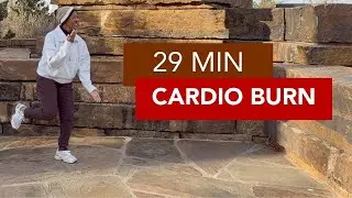 29 Minute Cardio Burn 🔥 No Equipment Full Body Workout