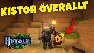 HITTAR S&Aring; M&Aring;NGA KISTOR I HEMLIGT TEMPEL - HYTALE - LETS PLAY #6