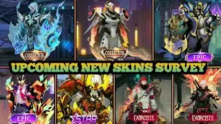 NEW UPCOMING SKINS SURVEY, GATOTKACA NEW SKIN COLLECTOR,ALDOS NEW SKIN,EVENT EXORCIST