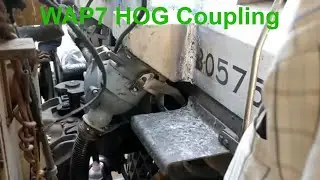 MGR Chennai Central WAP7 FULL HOG Coupling AC Double Decker Coaches