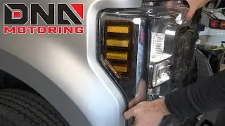 How to Install 17-20 Ford Superduty F250 F350 F450 F550 Headlights
