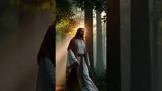 jesus christ walk in the forest and enjoying the nature #usa #usashorts #jesus #jesusitrustinyou