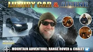 Range Rover Sport Winter Drive & Edmonton Airbnb Tour 🚗🏠 #rangerover #winter #calgary #airbnb #tour