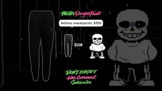 DRIP SANS &mdash; ИКОНА МОДЫ [ОБЕЩАНО В АНДЕРТЕЙЛЕ] #шорты