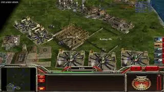 Command Conquer Generals Zero Hour Boss General 1 vs 7 Hard China Tank Generals.(Cityassult)