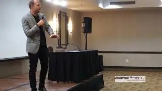 Benjamin Nolot speaking at the 2018 Childproof America Parent Empowerment Seminar