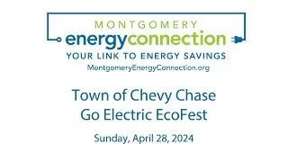 Town of Chevy Chase EcoFest presentation by Larissa Johnson of The DEP of Montgomery County