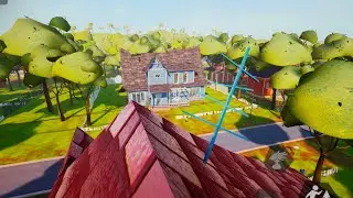 I MADE IT ON TOP OF MY ROOF | Hello Neighbor