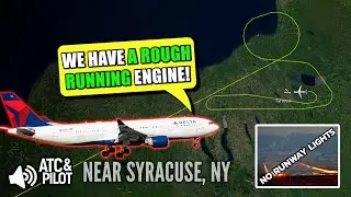Аварийная посадка из-за перевеса! Delta A330 объявила о чрезвычайной ситуации после неустойчивой ...