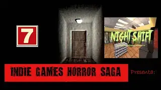 INDIE GAMES HORROR SAGA #7 | Night Shift trailer + Gameplay puppet combo games