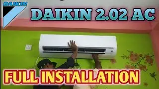 Daikin ac installation | Daikin Inverter Ac installation | FTKL71UV16T | RTKL71UV16T